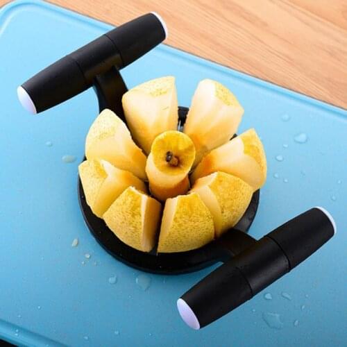 Kitchen Gadgets Stainless Steel Apple Cutter Slicer Vegetable Fruit Tools Cut Slicer Cutter Baking Accessories Knife Gadget Home