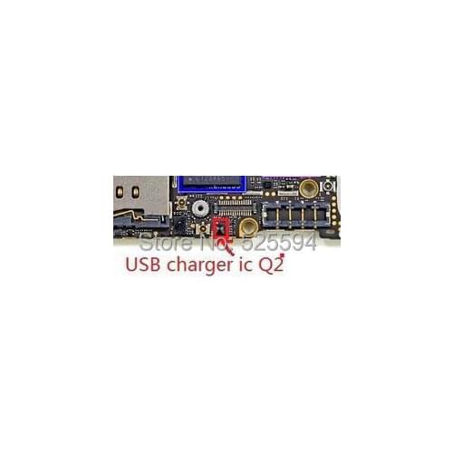 30pcs/lot Original new USB charging charger ic Q2 for iphone 5 5G Q2 chip 9 pin motherboard fix part
