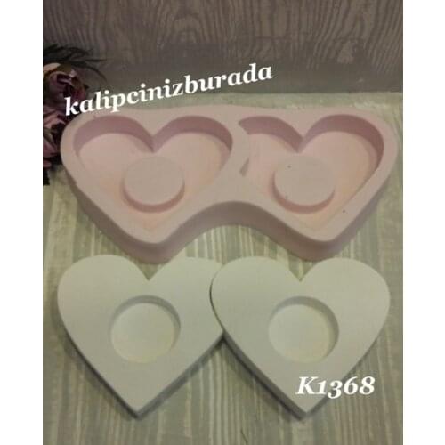 Heart tealight candle holder