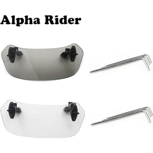 Risen Adjustable Windscreen Windshield Spoiler Air Deflector For Honda Pan European ST1100 1990-2002 ST 1300 ST1300 2002 - 2013