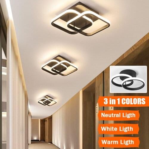 Modern LED Ceiling Lights For Living Room Bedroom Aisle Balcony Lighting Home Hall Entrance Indoor Lamp Luminaria