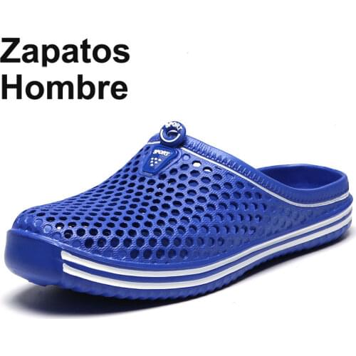 Slippers Cutout Clogs Shoes Fashion Men Women Garden Convenience Bathroom Slippers Non-slip Beach Sandals