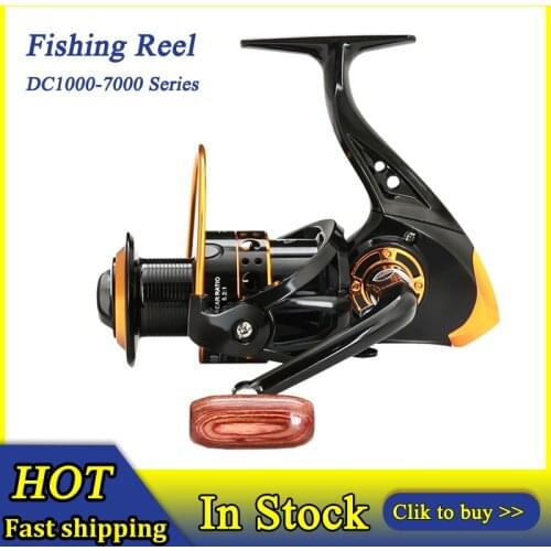 Outdoor Fishing Reel 1000-7000 Series Drag 8kg All-metal Fishing Reel Spool Spinning Reel Saltwater Reel Carp Reel Fishing Reels