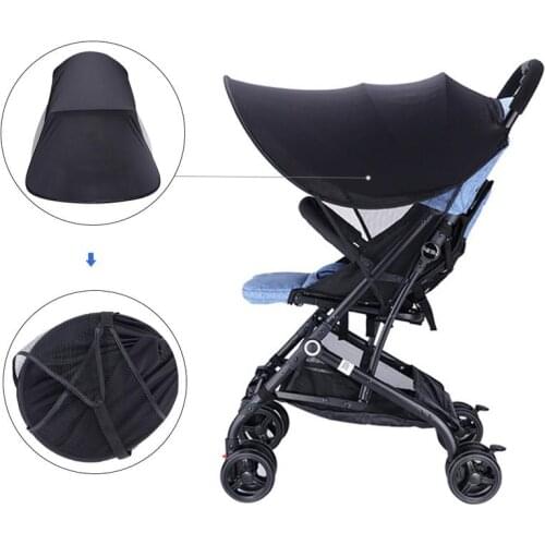 Universal Stroller Canopy Extender Sun Shade Removable Awning for Baby Carrier Infant Pram