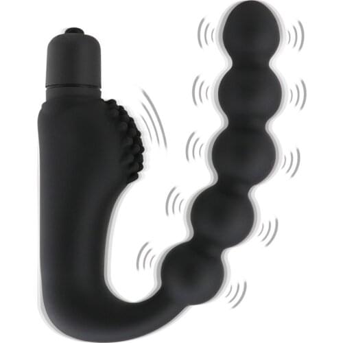 10 Speed Vibration Dildo Anal Butt Plug With Vibrator Prostate Massager Adult Anal Plug Sex Products for Couple/Woman/Men