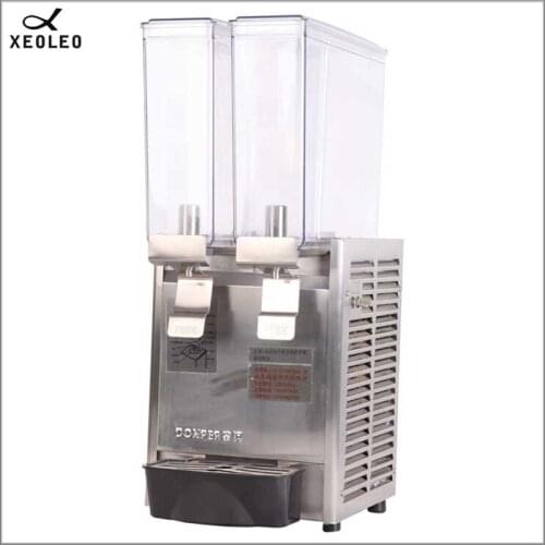 XEOLEO 8L*2 Cold drink dispenser 2 jars Juice dispenser Cold drink machine Cold&hot Beverage machine for Cola/juice/Coffee/Milk