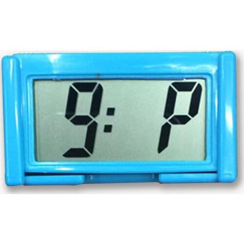 2019 Mini Car Clock Auto Car Truck Dashboard Time High Quality Vehicle Electronic Digital Clock
