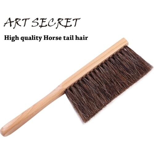 1 piece 6631 Multiple-function Hose tail hair Beech wood Drawing Dust Brush Drafting duster brush Sweep art brush