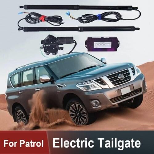 For NISSAN Patrol control of the trunk electric tailgate car lift autolift automatic trunk opening drift drive foot sensor