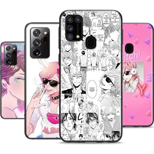 Anime Yarichin Club For Samsung Galaxy M31 M10 M10S M20 M21 M30 M40 M60S Note 20 10 9 8 S6 Plus Ultra Lite Phone Case