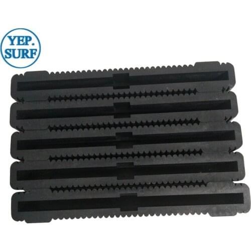 Surf Longboard Fin Box Black 10'Length Long Surfboard Fins Box