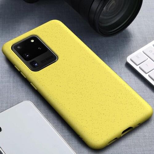 For Samsung Galaxy S20 Plus Case Soft Silicone Comfortable Matte Colorful Protective Back Cover Case for samsung s20 ultra shell