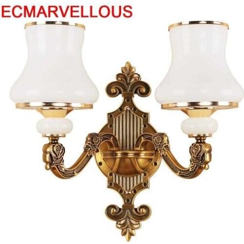 Lampen Modern Sconce Deco Maison Lampara De Pared Industrial Decor Wandlamp Applique Murale Bedroom Light Luminaire Wall Lamp