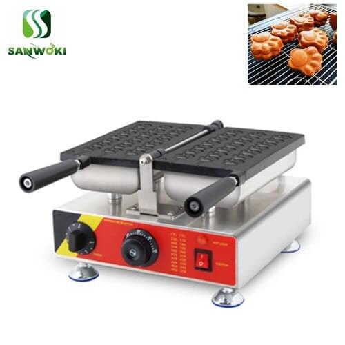 3pcs cat paw waffle stick maker machine non-stick dog paw shaped waffle machine cartoon waffle iron machine waffle cake machine