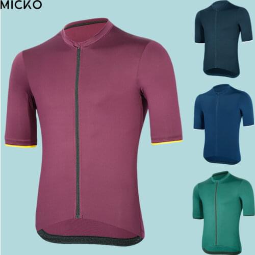 Micko Cycling Jersey Mens Summer Professional Team Short Sleeve Slim Cycling Shirt Mens Cycling Shirt Top