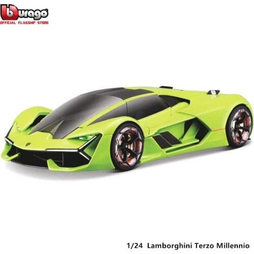 Bburago 1:24 Scale Lamborghini Terzo Millennio Alloy Luxury Vehicle Diecast Cars Model Toy Collection Gift