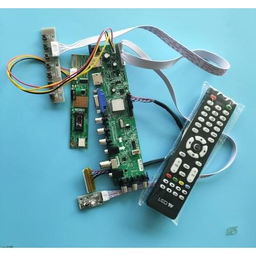Kit For LTN150XG-L05/LTN150XG-L06 Digital HDMI remote DVB-T TV VGA USB AV Panel Controller board 1 CCFL LCD 30pin 1024X768 15"