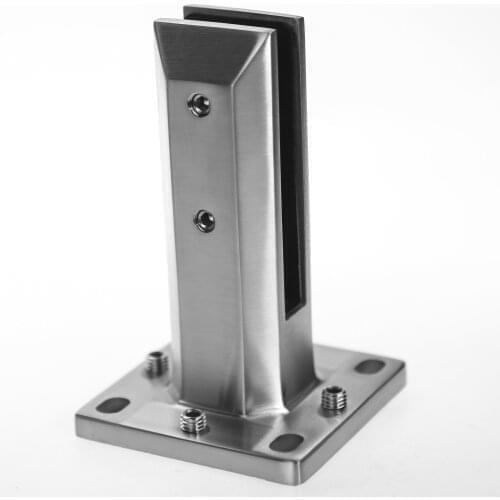 Stainless Steel Duplex 2205 Pool Fence Railing Handrail Polished Adjustable Glass Spigot