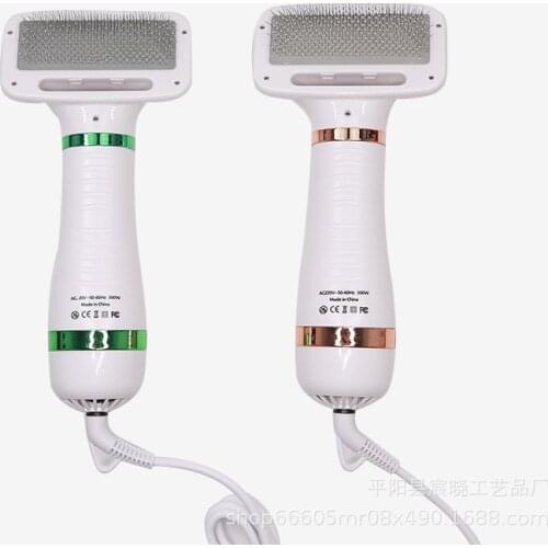 Low Temprature & Noise Pet Dryer Dog Grooming Comb Pet Cat Hair Dryer Gooming Comb Animal Grooming Dryer Cat Hair Dryer And Comb