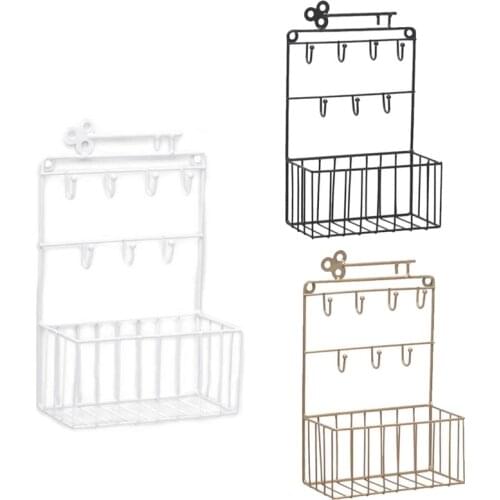 New Wall Mounted Mail And Key Holder Rack Organizer Pocket And Letter Sorter For Entryway Kitchen Home Office Decor