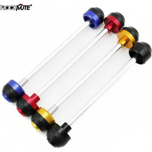 Front Axle Fork Crash Sliders For SUZUKI GSX1400 2002 2003 2004 2005 2006 2007 Motorcycle Wheel Falling Protector Pad