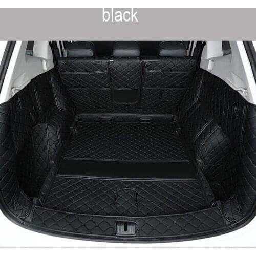 Custom fit car Trunk mats for Volkswagen Beetle CC Eos Golf Jetta Passat Tiguan Touareg sharan 5D carpet floor liner