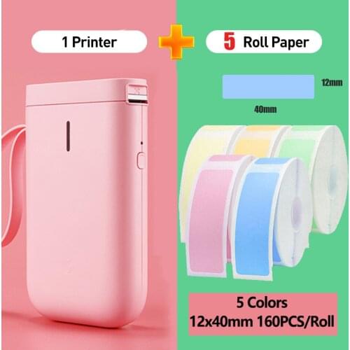 Dropship Niimbot D11 Mini Wireless Printer Bluetooth Thermal Label Printer Price Labeller Label Tag Price Printer
