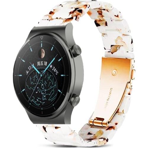 Resin strap For Huawei Watch GT 2 /2 Pro/2e bracelets for Huawei Watch GT 2 46mm Smart Watchband 22mm wristbelt Accessories