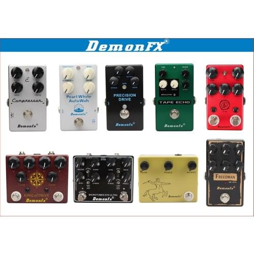 High Quality Deep Blue Delay Electric Guitar Pedal Effect Delay With True Bypass