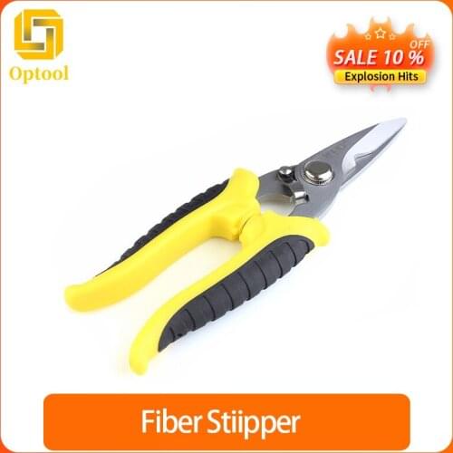High Quality Fiber Optic Kevlar Scissors Aramid Cutter FTTH Tools Jumper Wire Patch Cord Pigtail