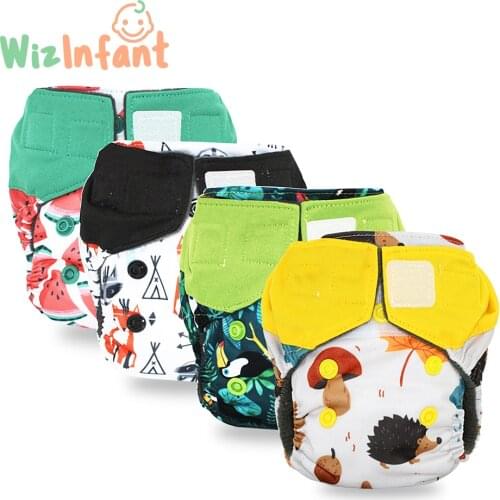 HappyFlute Newborn Charcoal Bamboo AIO ,waterproof and breathable, fits 0-3months baby or 6-12 lbs