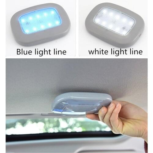 1PCS magnetic No installation Car Light Interior Roof Dome USB Rechargeable Light Universal LED Reading Lamp Car products