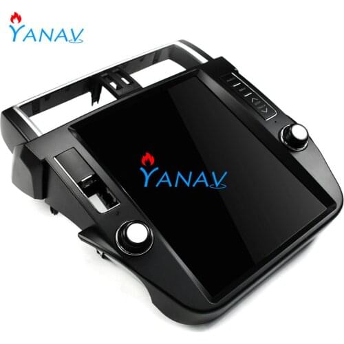 12.1 Inch Tesla Screen Android 9. 0 px6 GPS Navigation for-TOYOTA Prado 14-17 Tesla Radio Screen Car Multimedia Player