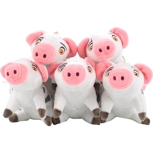 16cm Moana Plush Toy Pua Pig Soft Stuffed Animal Piggy Dolls Pendants Gift for Kids