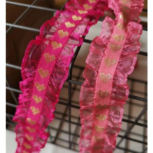 4 Meters/lot 5cm Purple Pink Dedicate Elastic Lace Fabric Lace Ribbon Tape Craft Decoration Sewing Bra Underwear Craft Fabric
