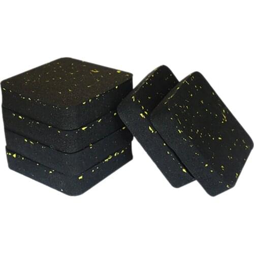 6Pcs Exercise Equipment Mat Treadmill Mat Exercise Bike Mat Heavy Duty Fitness Mat for Gym Home Equipments