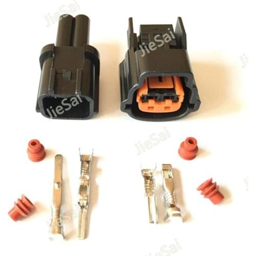 6098-0137 Sumitomo 2 Pin Male Female Auto Electrical Plug Automotive Connector For Nissan