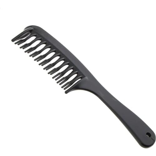 Double Teeth Anti-static Hair Detangling Comb Barber Cut Hair Styling Brush Highlighting Hair Comb Separate Parting For Hair