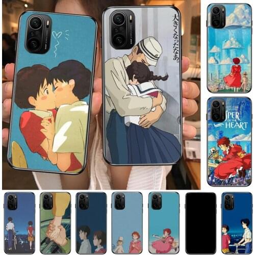 Whisper of the heart Phone Case For xiaomi redmi POCO F1 F2 F3 X3 Pro M3 9C 10T Lite NFC Black Cover Silicone Back Prett mi 10 u