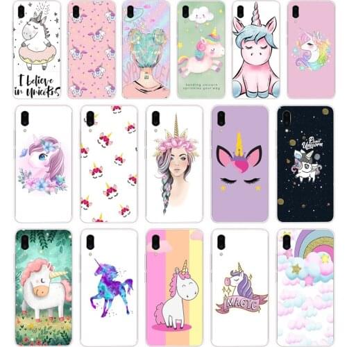 137FG Fat Unicorn On Rainbow Jetpack gift Soft Silicone Tpu Cover phone Case for Meizu Pro 7 Plus X8 C9 Pro Note 9 case