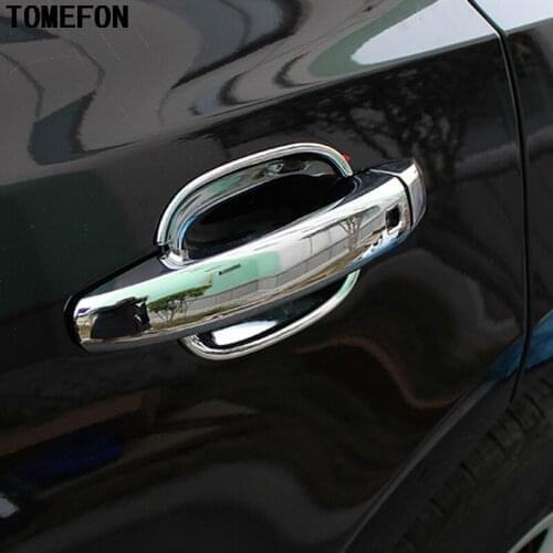For Audi A4 Q3 Q5 2013 2014 2015 Door Handle Cover Door Bowl Cover ABS Chrome Trim Styling Left Hand Drive Only