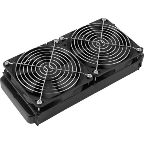 Hot Aluminum 240mm Water Cooling cooled Row Heat Exchanger Radiator Fan for CPU PC