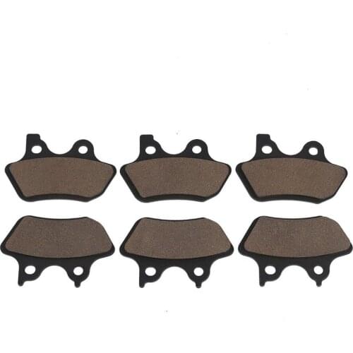 Front & Rear Brake Pads For Harley Touring Sportster Dyna Super Road Glide FLHTC