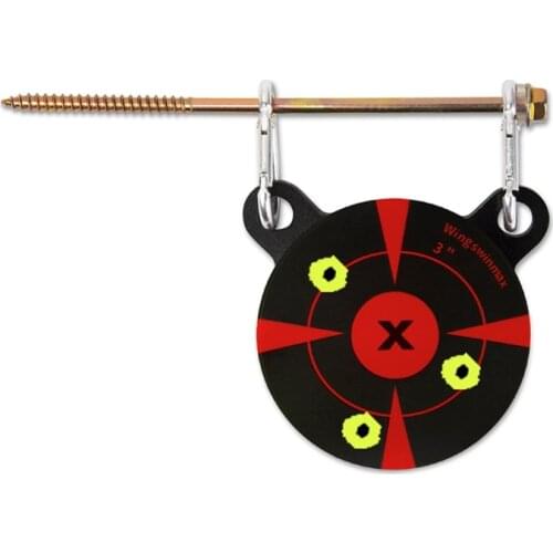 2021 New Alloy Durable Shooting Tar-get Thick 3" Air Gun with Slpatter Shooting System Shooting