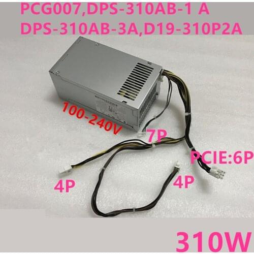 New PSU For HP 86 800 600 400 480 280 288 680 G3 G4 310W Power Supply PCG007 DPS-310AB-1 A DPS-310AB-3A D19-310P2A PCG002 PCG004