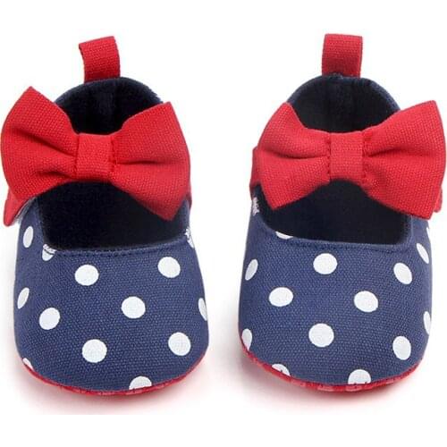 Baby Girl Shoes Infant First Walker Newborn Dot Spring Autumn Toddler Shoes Fashion Baby Shoes