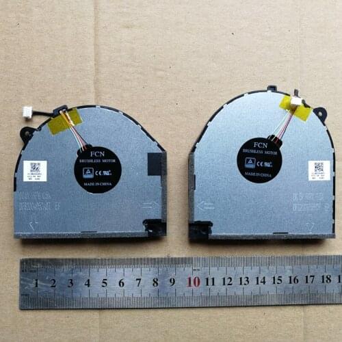 Pair New laptop cpu and GPU fan for lenovo Y7000 Y530-15ikb