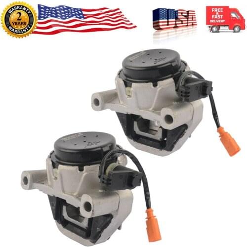 AP01 Front Left & Right Engine Mounts Mounting for Audi A6 A7 Quattro 2012-2018 3.0L 4G0199381KJ 4G0199381KH