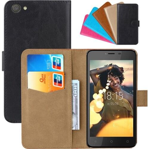 Luxury Wallet Case For BQ BQ-5000G Velvet Easy PU Leather Retro Flip Cover Magnetic Fashion Cases Strap
