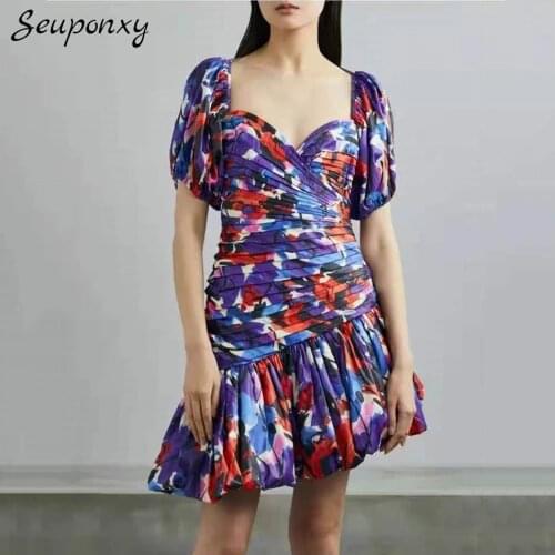 Seuponxy Summer Dresses With Sleeves